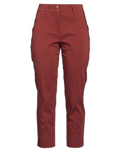 Nenè Woman Pants Brown Size 6 Cotton, Polyamide, Elastane