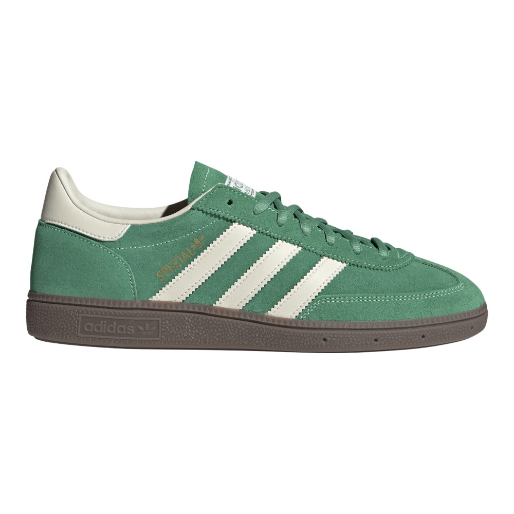 Handball Spezial Sneakers in Preloved Green/Cream White/Crystal White, Size UK 8.5