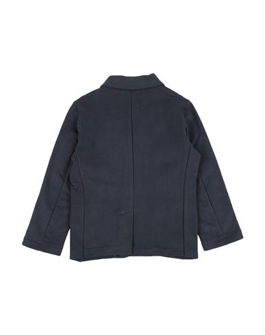 Kid Boy Blazer Midnight blue Size 12 Cotton, Elastane