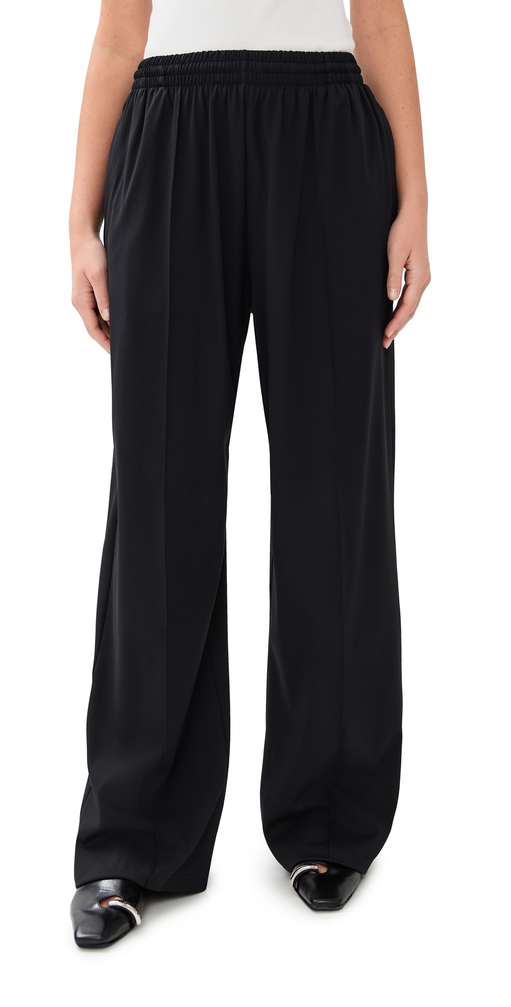 WARDROBE. NYC Opaque Lounge Pants Black
