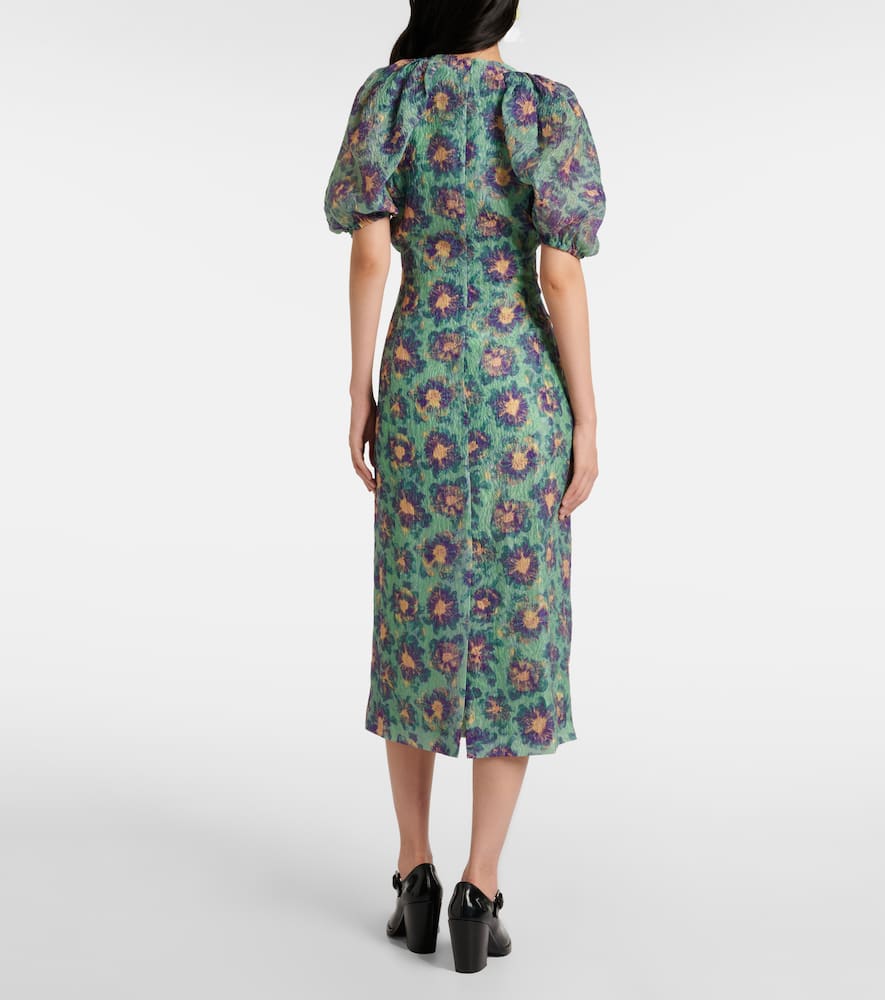 Ulla Johnson Amandine puff-sleeve midi dress