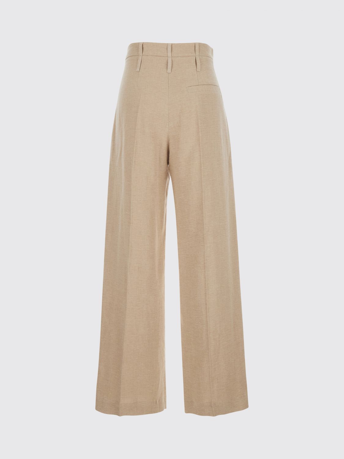 Pants Woman color Beige