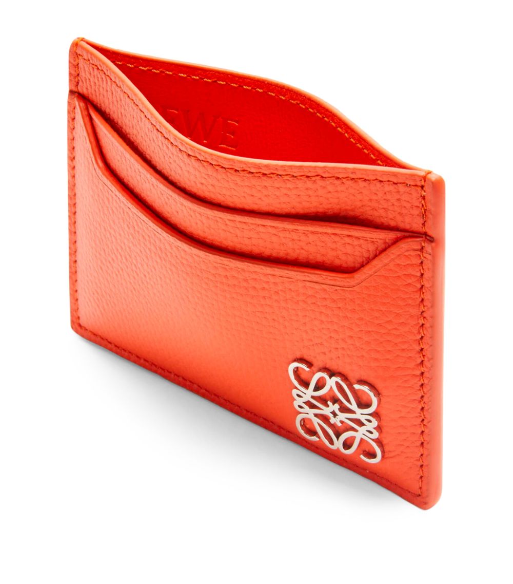 Calfskin Anagram Card Holder