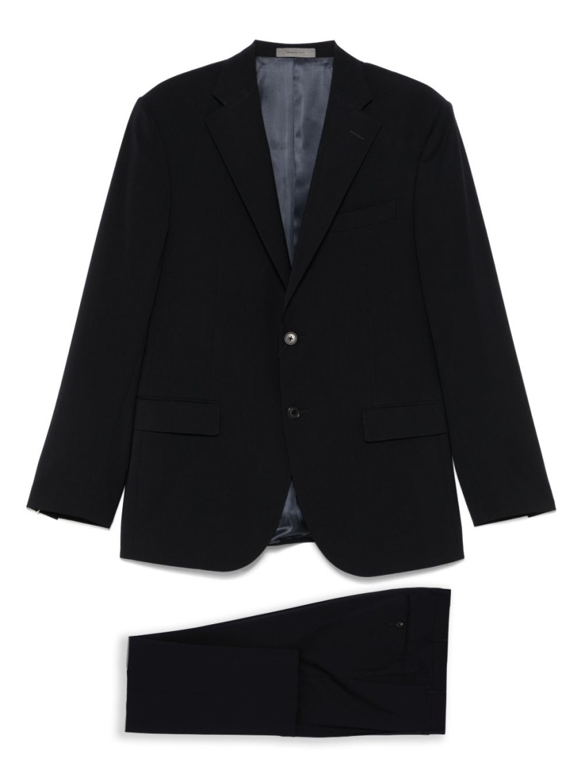 Navy Blue single breasted suit