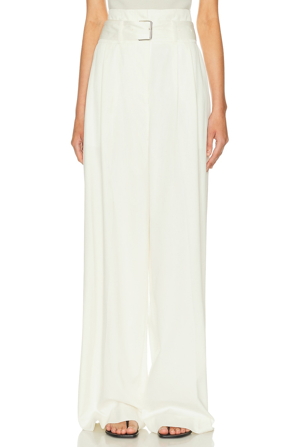 Adam Lippes Jericho Pant in Ivory - Ivory.  0 also in