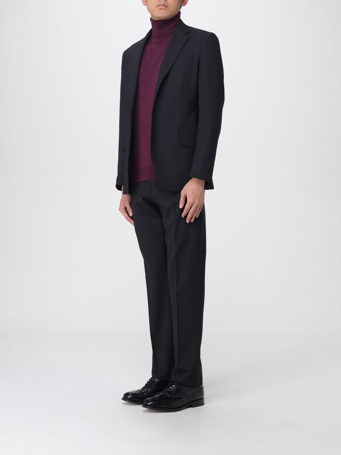 Suit Men color Black