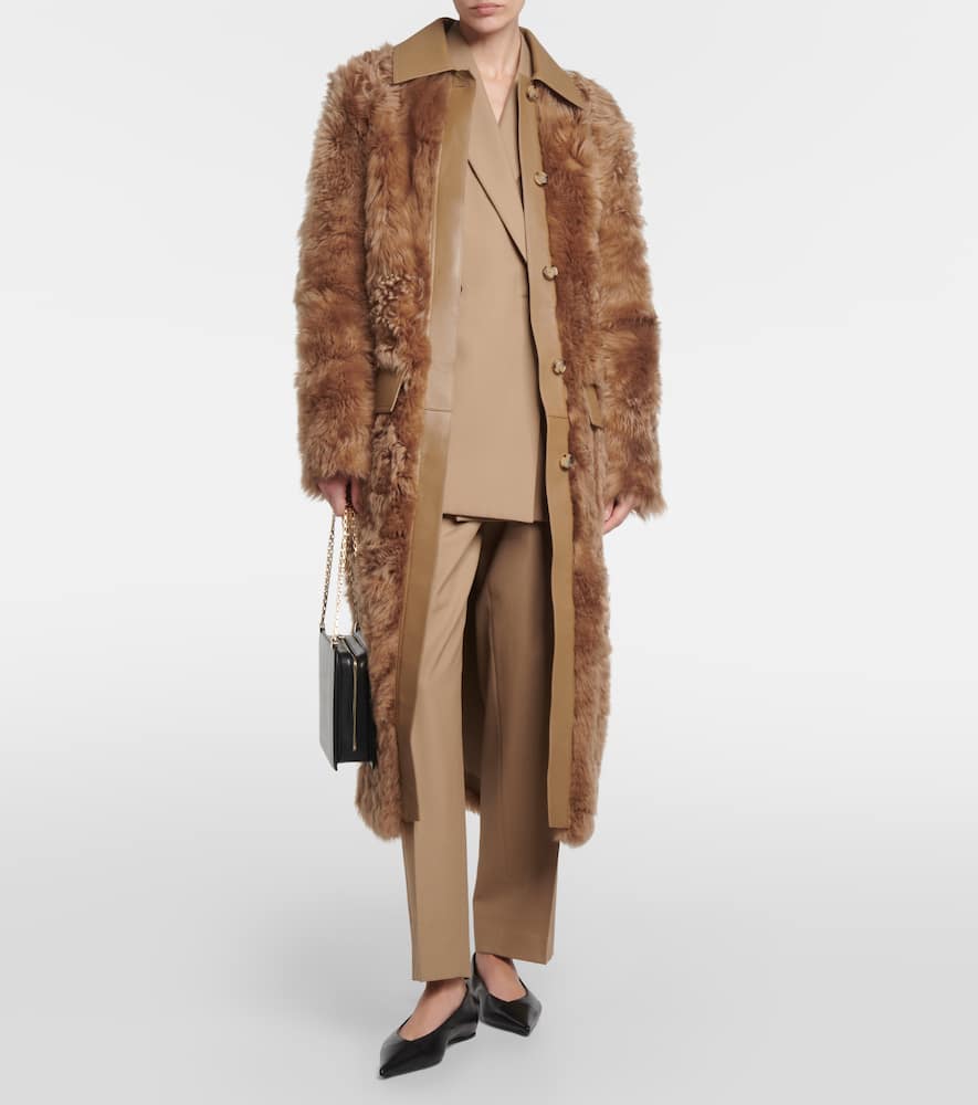 Shearling coat