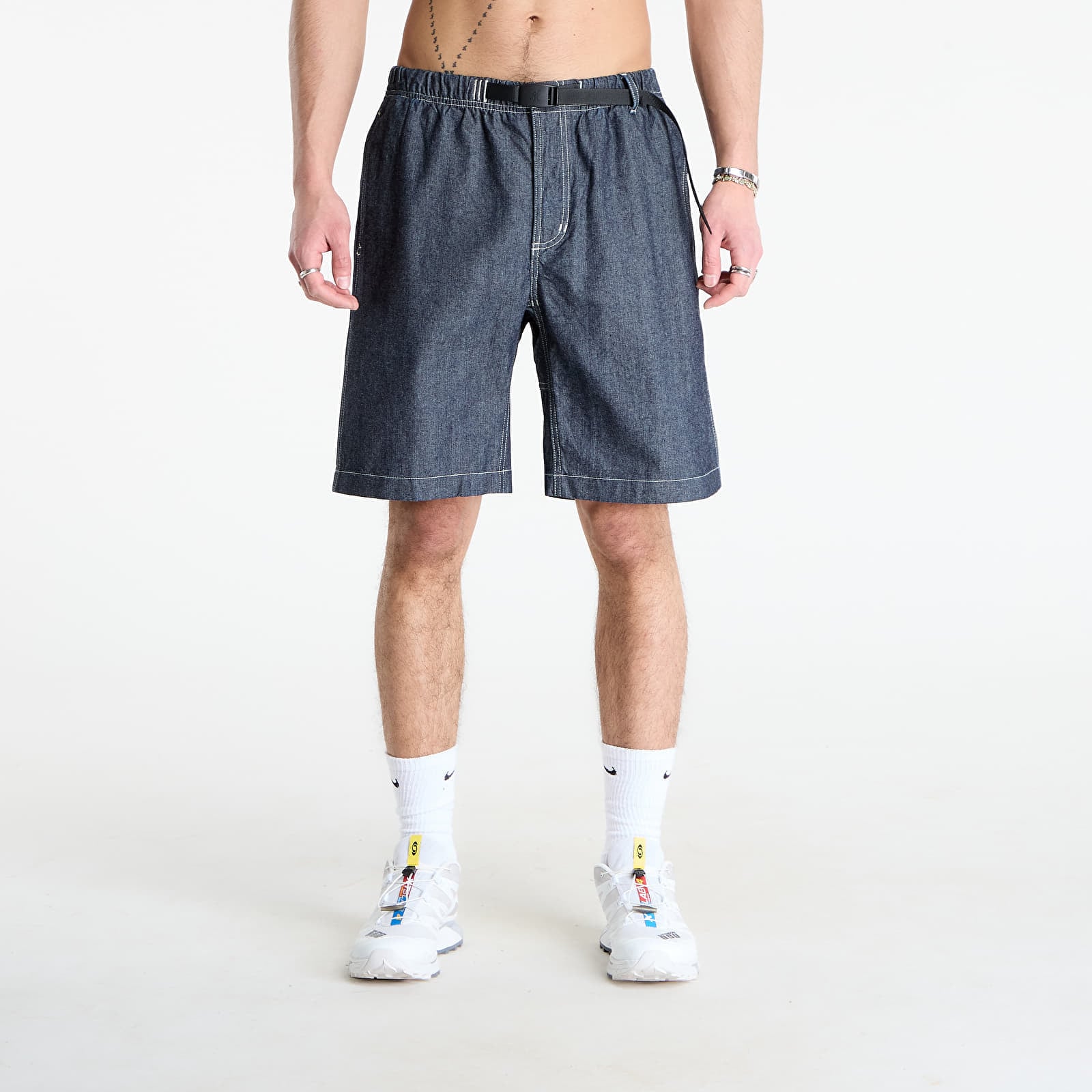 Shorts Gramicci Japanese Chambray Short Navy