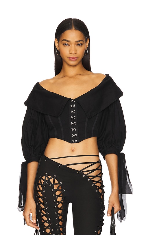 Aniye Records Dina Bustier in Black.  XS also in L