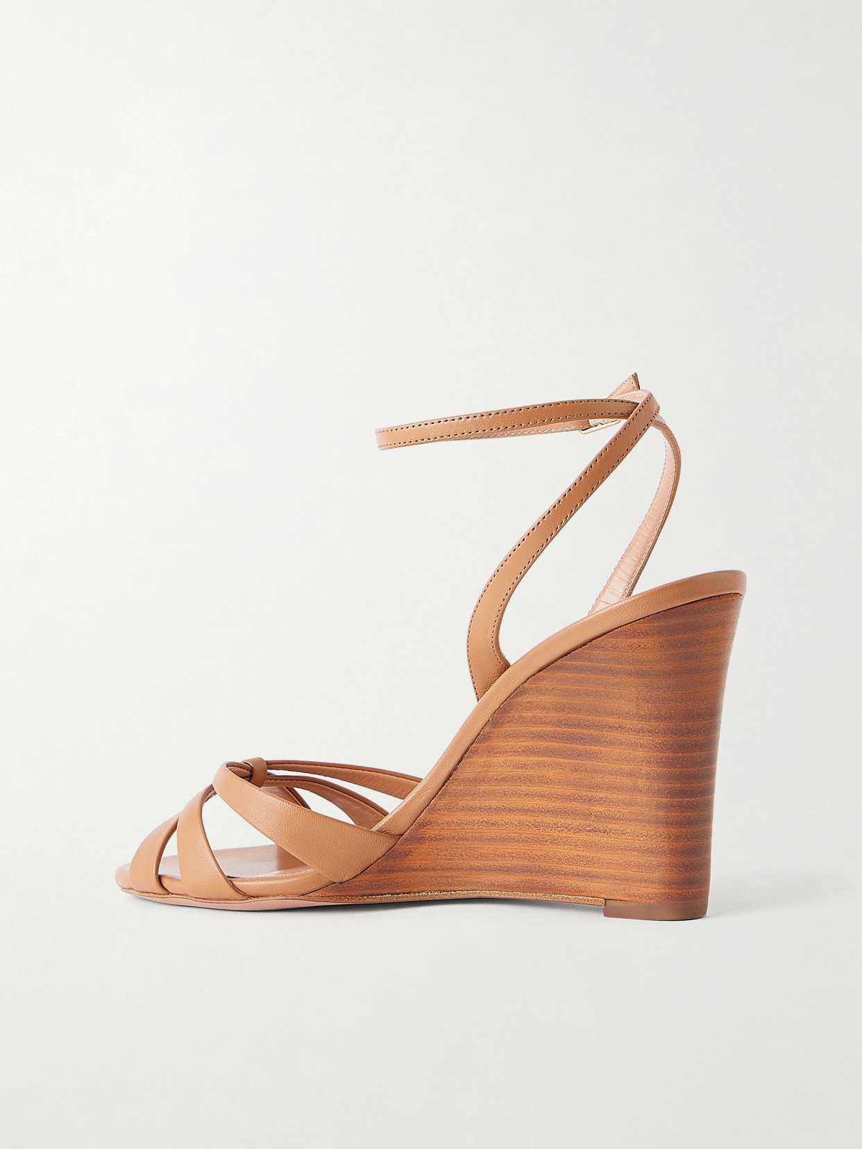 Tati 85 Leather Sandals - Tan