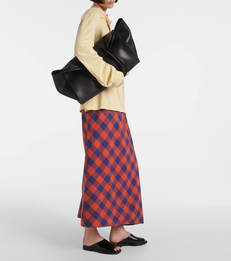 The Row Emi patent leather mules