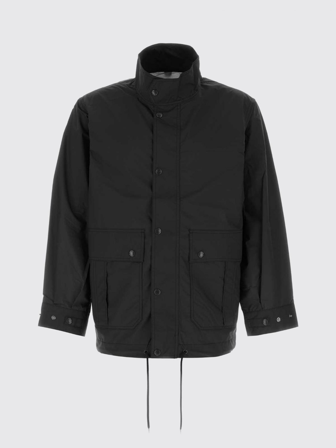Coat Men color Black