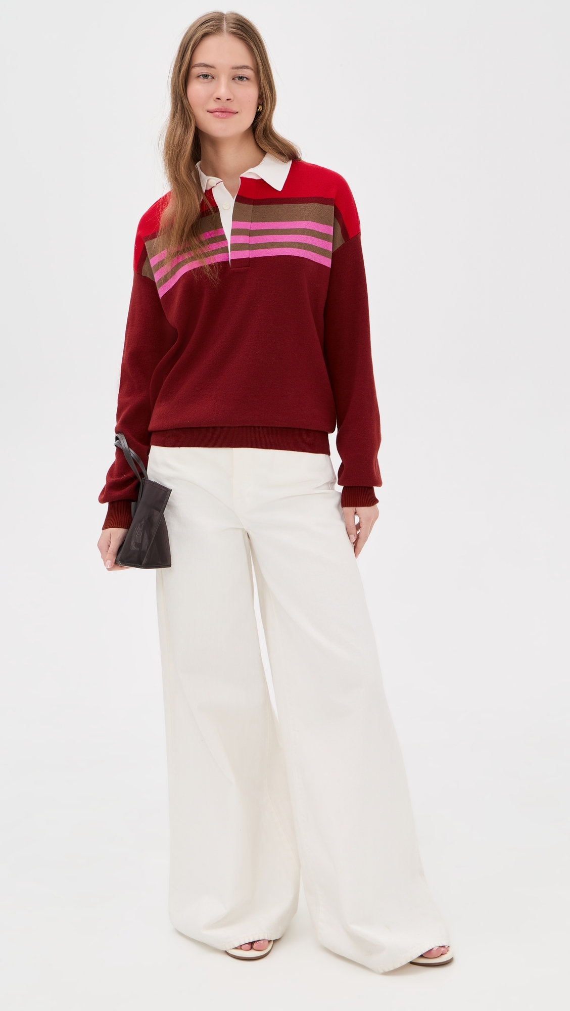 Sail Top Cardinal Multi Stripe