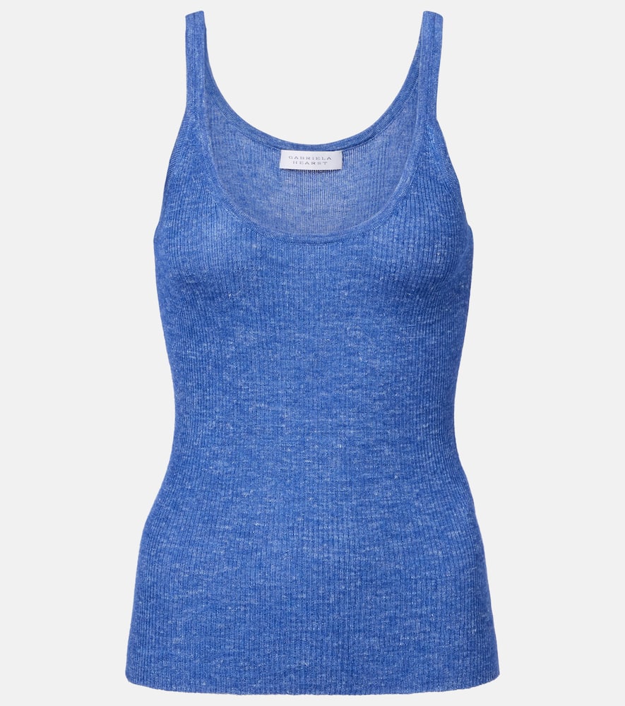 Cynxia cashmere, silk, and hemp tank top