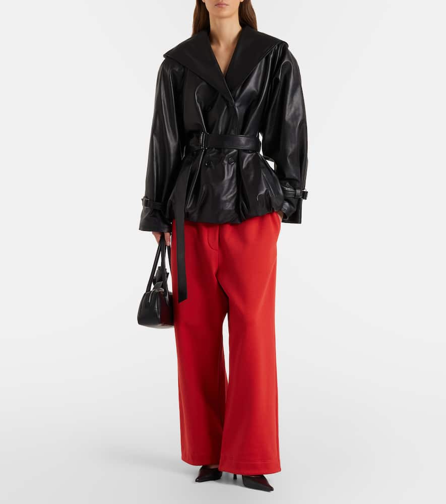 Cotton-blend sweatpants