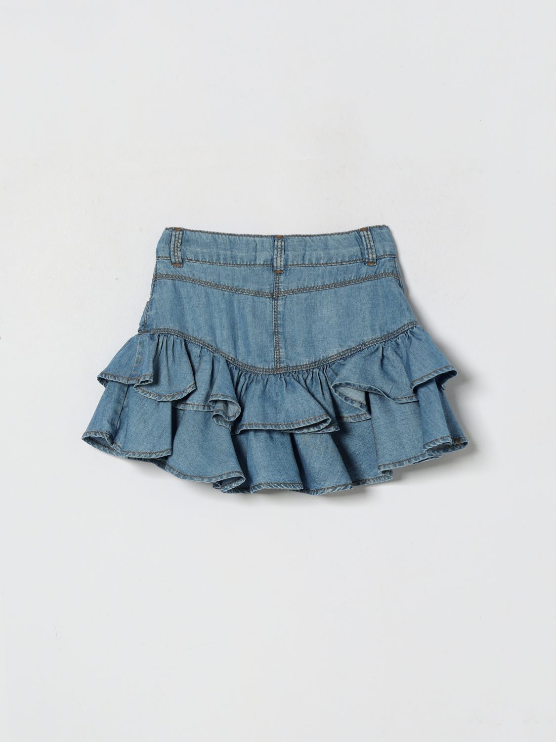 Skirt Kids color Blue