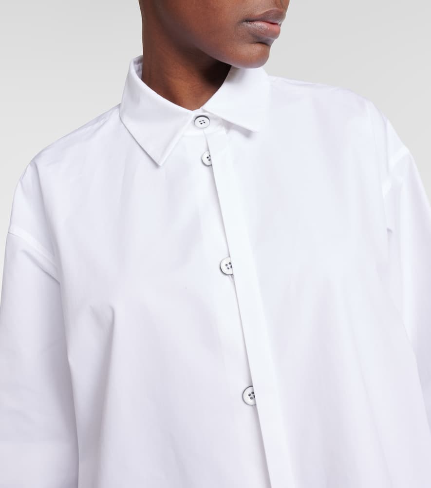 Cotton poplin shirt