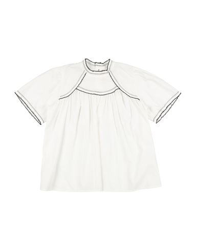 Kid Girl Top White Size 10 Cotton