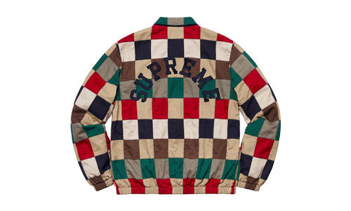Patchwork Harrington Jacket 'Multi-Color'