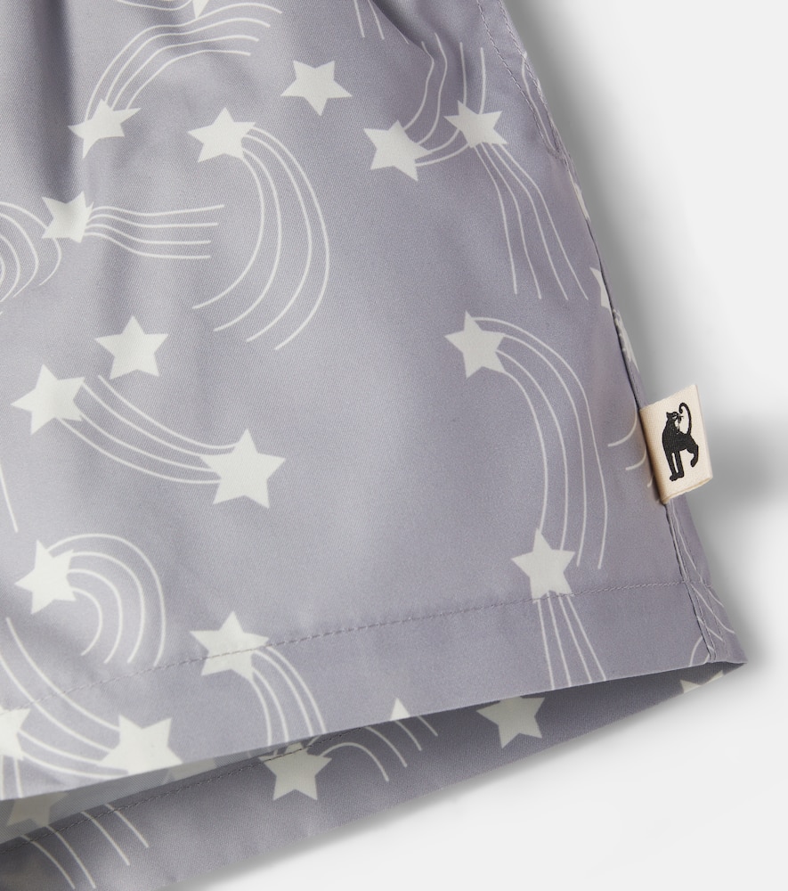 Starfall printed swim trunks