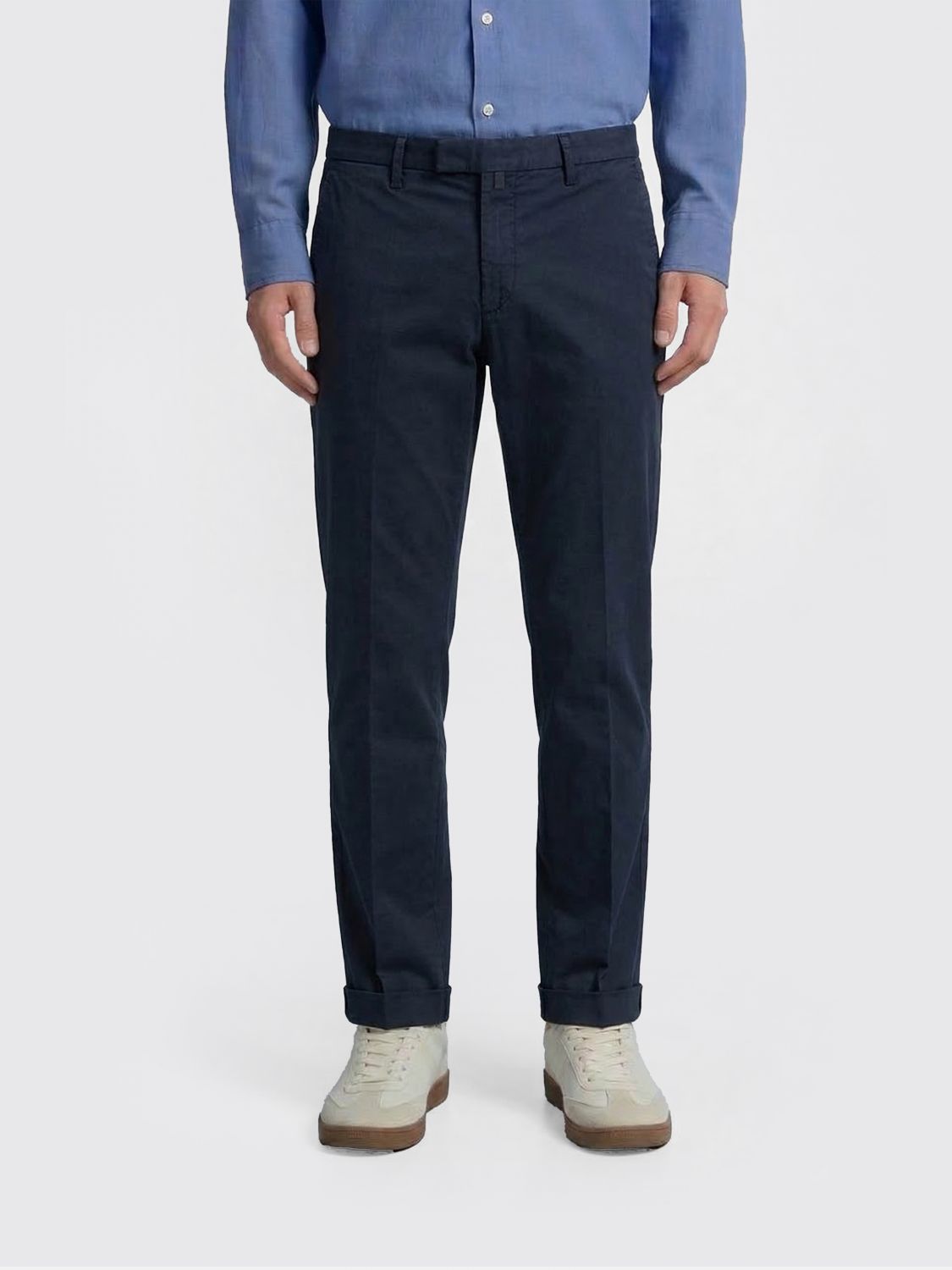 Pants Men color Green