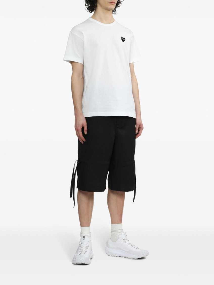 White Heart Cotton T-shirt