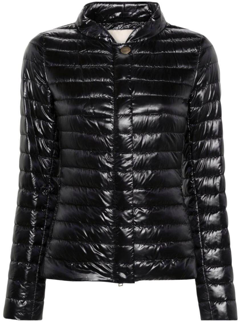 Black Ultralight Nylon Jacket