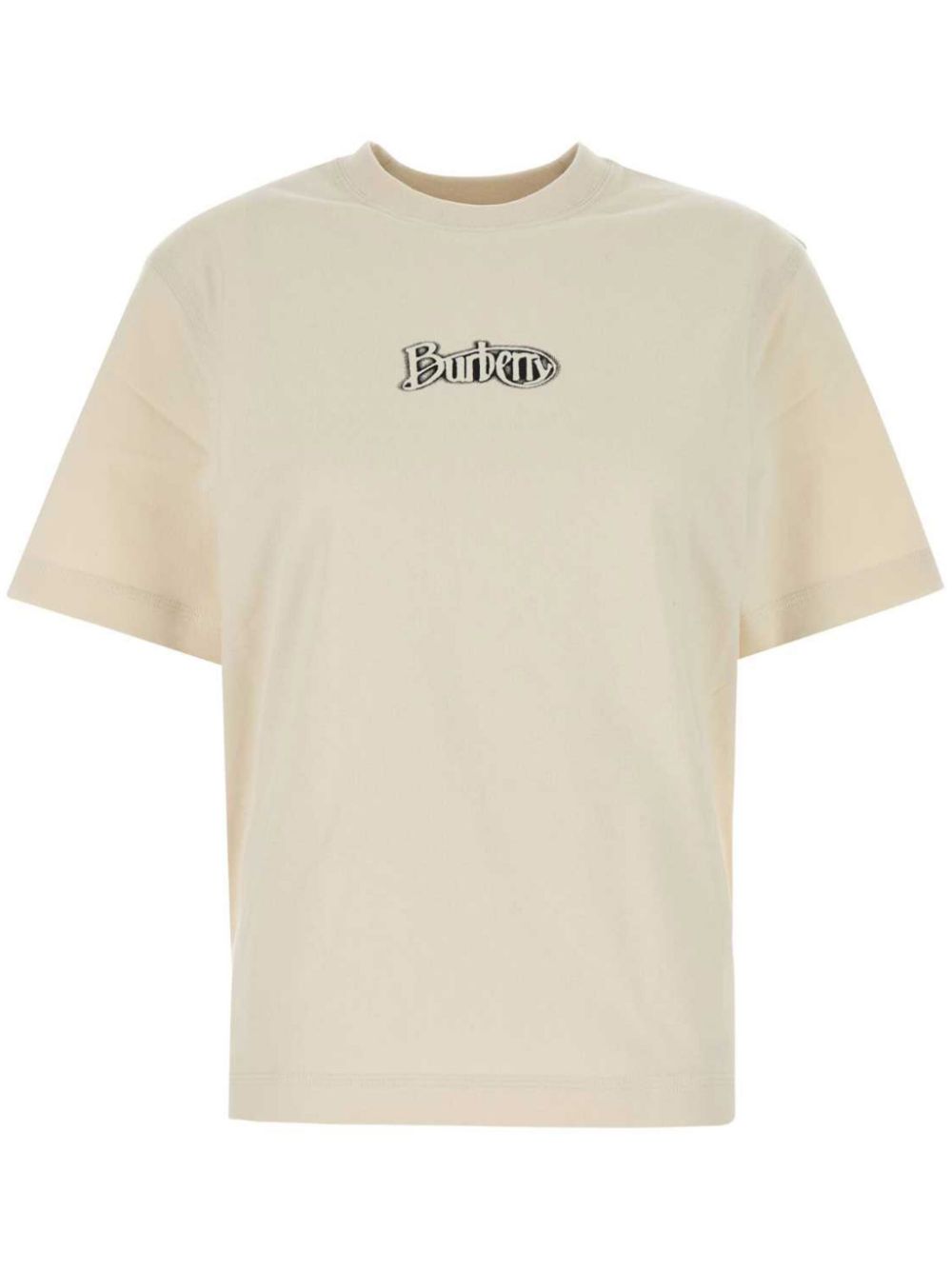 Logo-print T-shirt - Neutrals