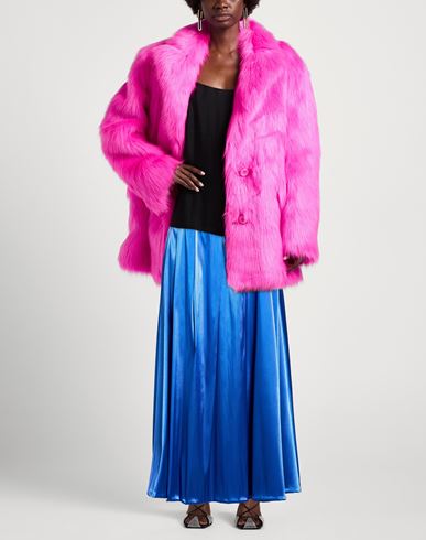 Woman Maxi skirt Bright blue Size 4 Polyester, Nylon, Elastane