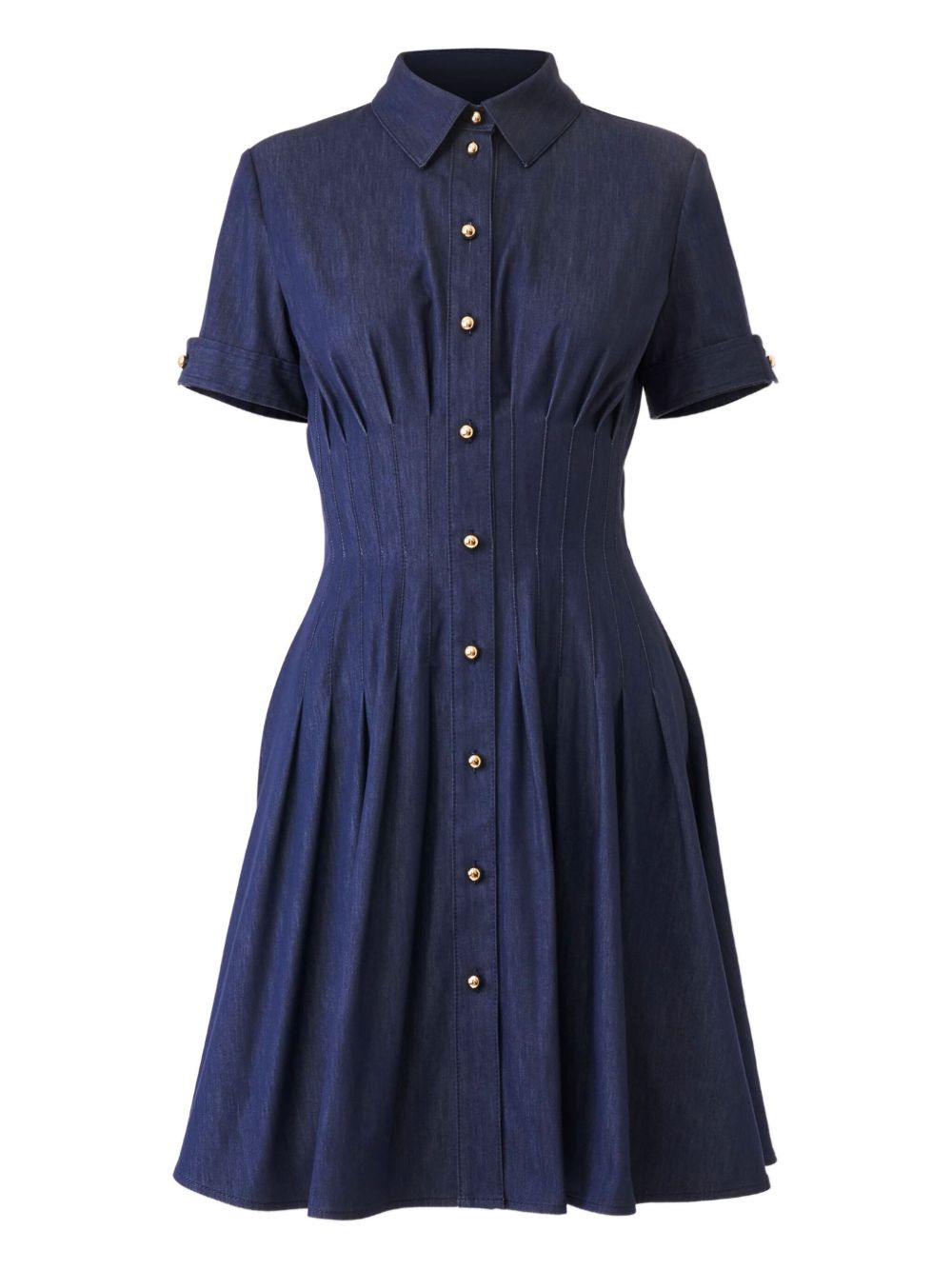 Denim mini dress - Blue