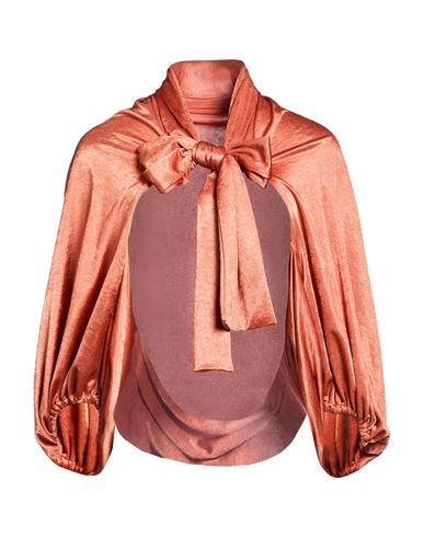 Woman Shrug Rust Size S Polyester