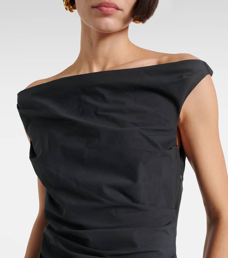 Cersei cotton poplin midi dress