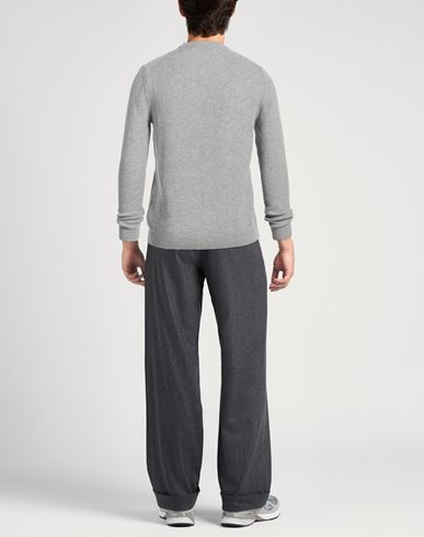 Man Sweater Grey Size 36 Cashmere