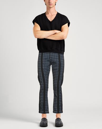 Man Pants Navy Size 32 Cotton, Polyamide, Elastane
