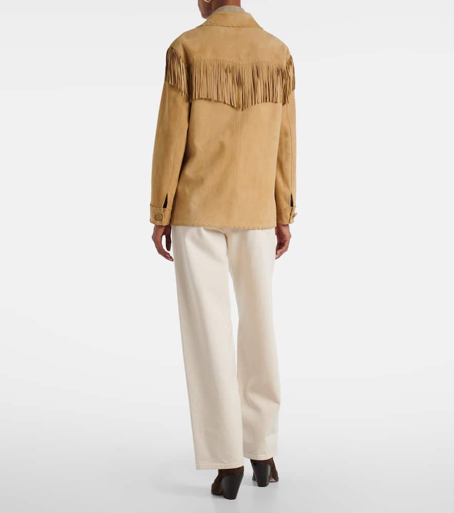Ryland fringed suede jacket
