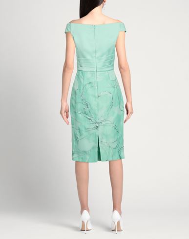 Camilla Milano Woman Midi dress Light green Size 6 Polyester