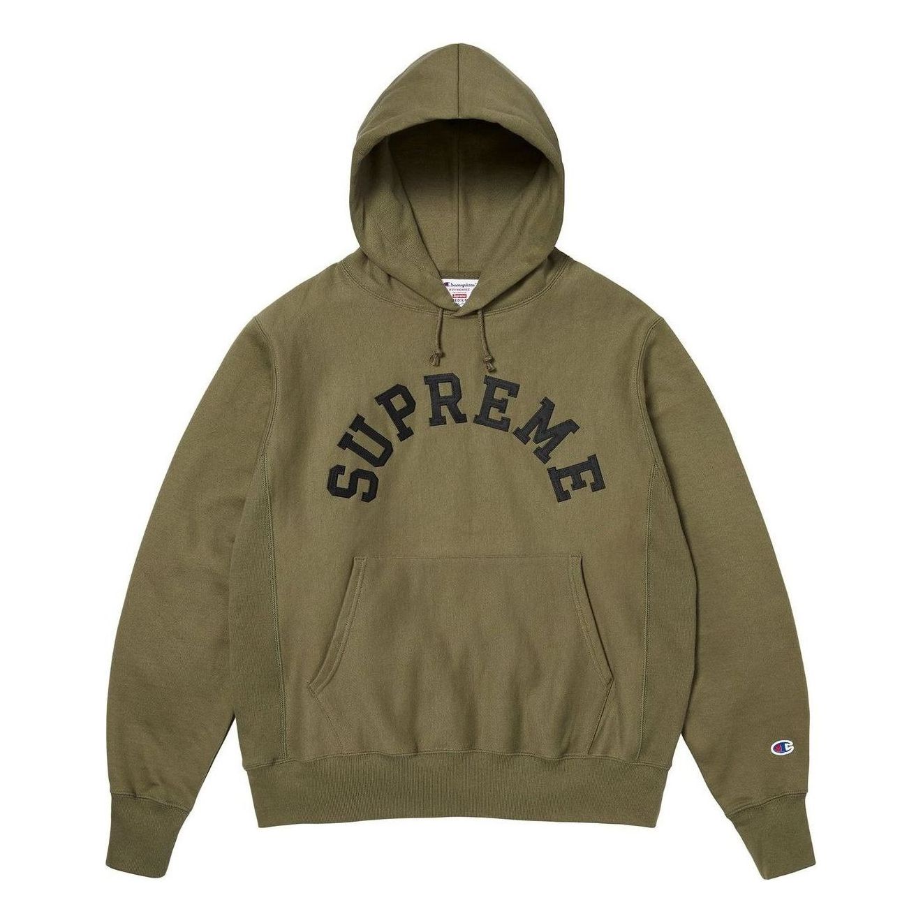 Champion Hooded Sweatshirt 'Olive'