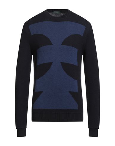 X La Tigre Man Sweater Midnight blue Size 40 Virgin Wool