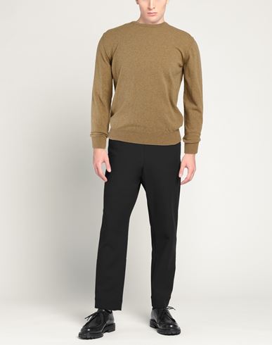Man Sweater Khaki Size M Wool, Polyamide