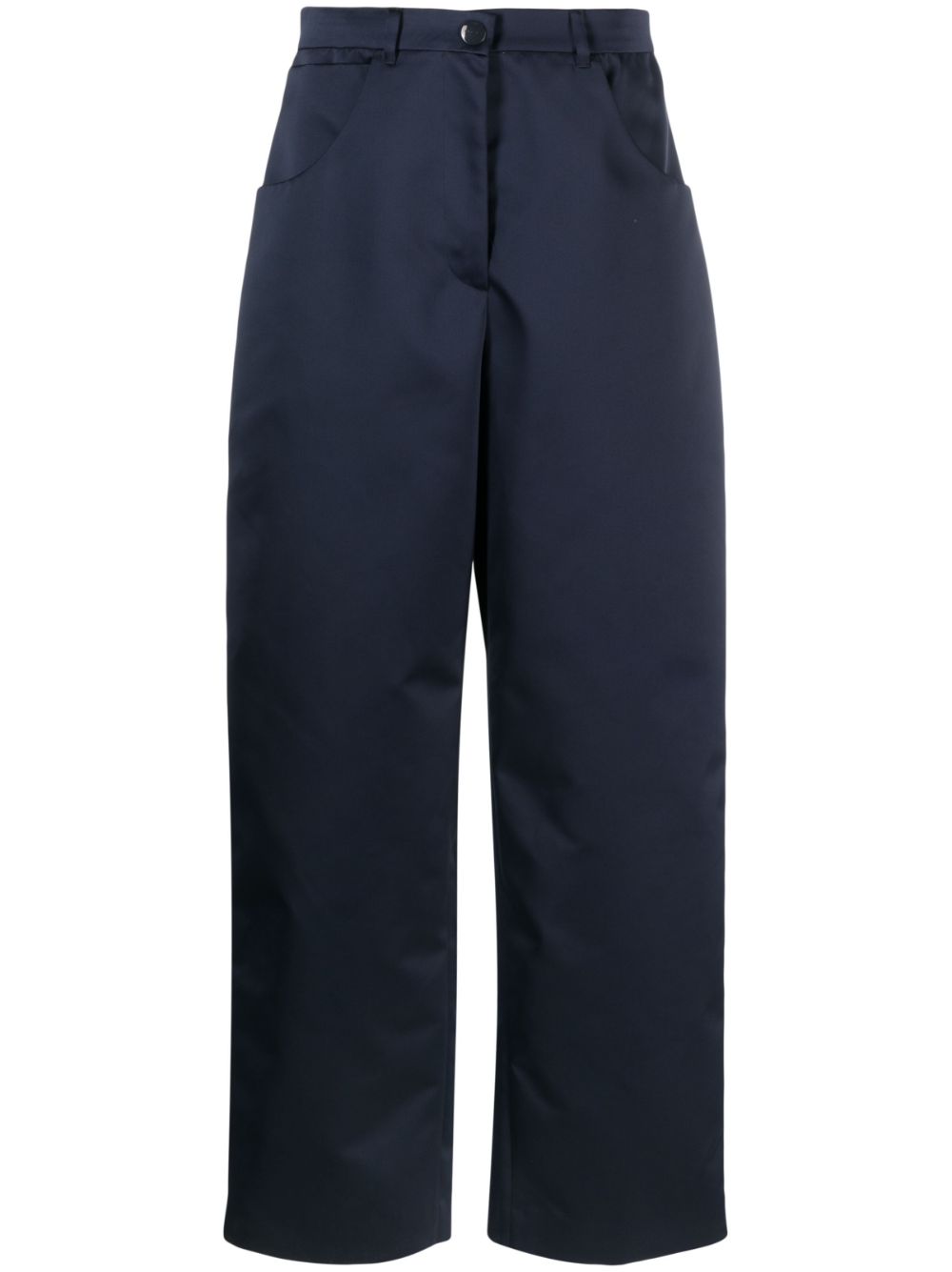 Tapered cargo trousers - Blue