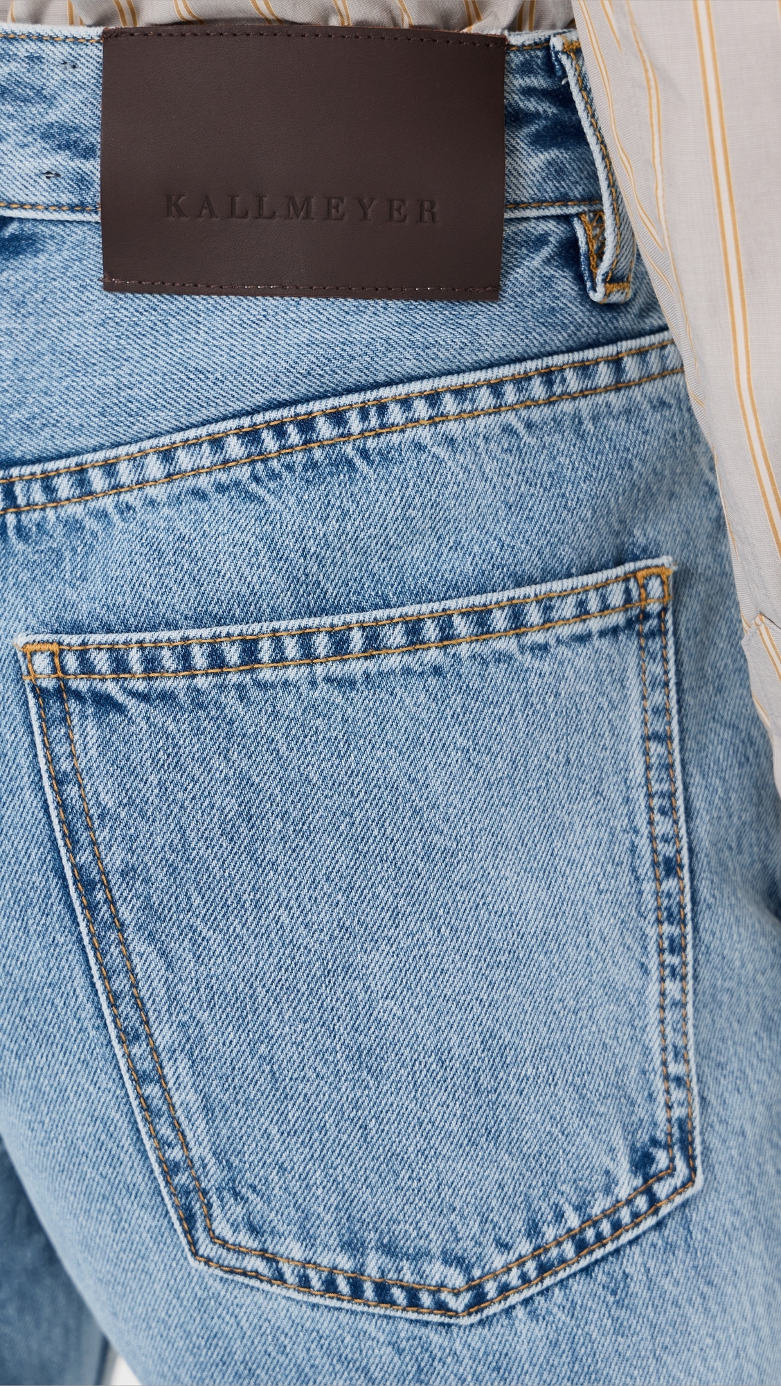 Farah Classic Bootcut Jeans Vintage Light Blue