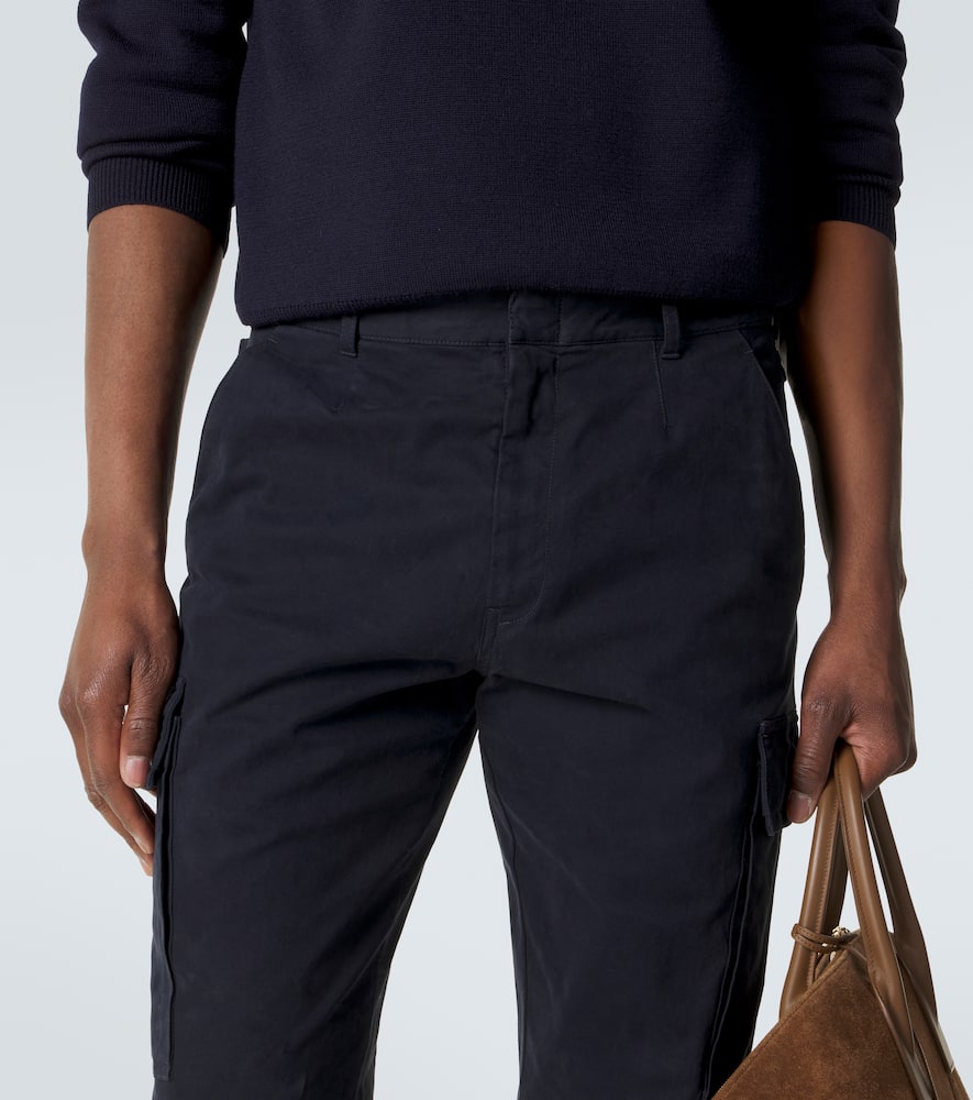 Cotton-blend cargo pants