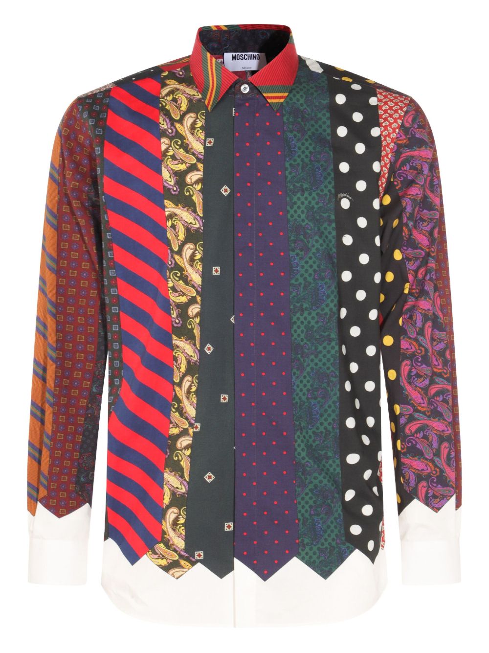 Tie-print shirt - Red