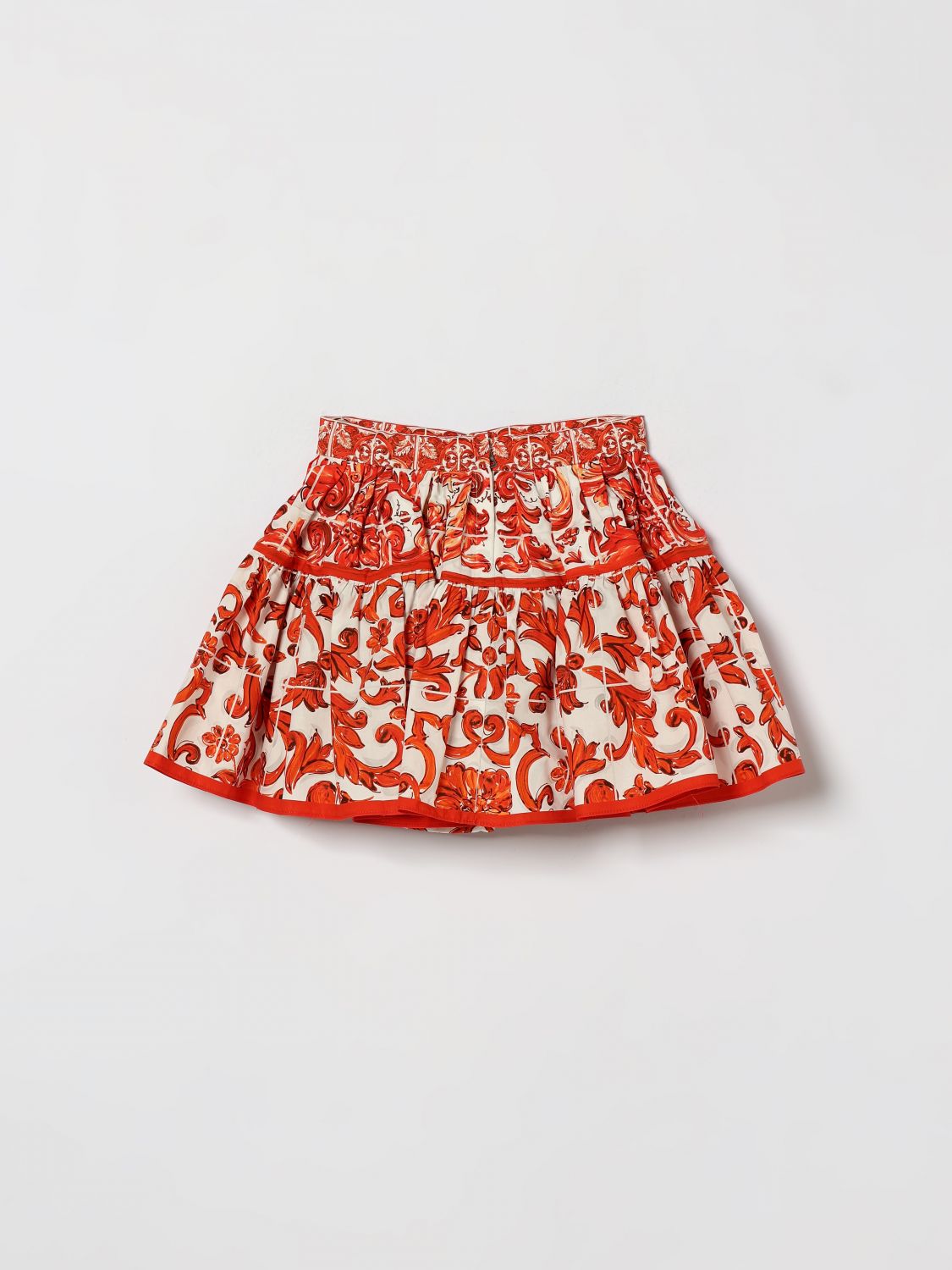 Skirt Kids color Orange