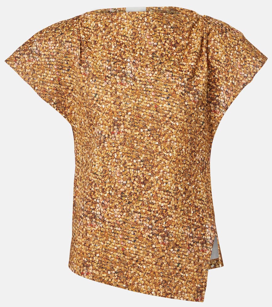 Sebani asymmetric cotton T-shirt