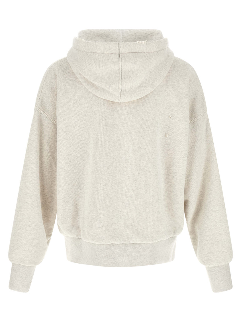 Golden Goose - star graphic hoodie hood kangaroo pocket