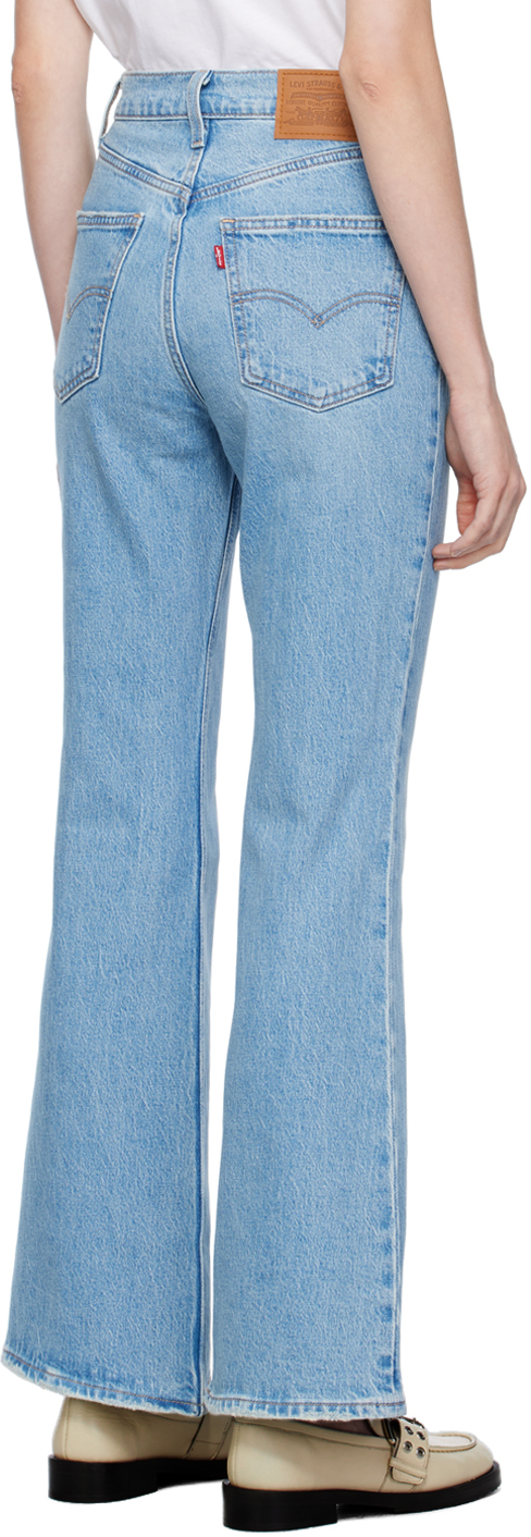 Levi's Blue 70's High Flare Jeans