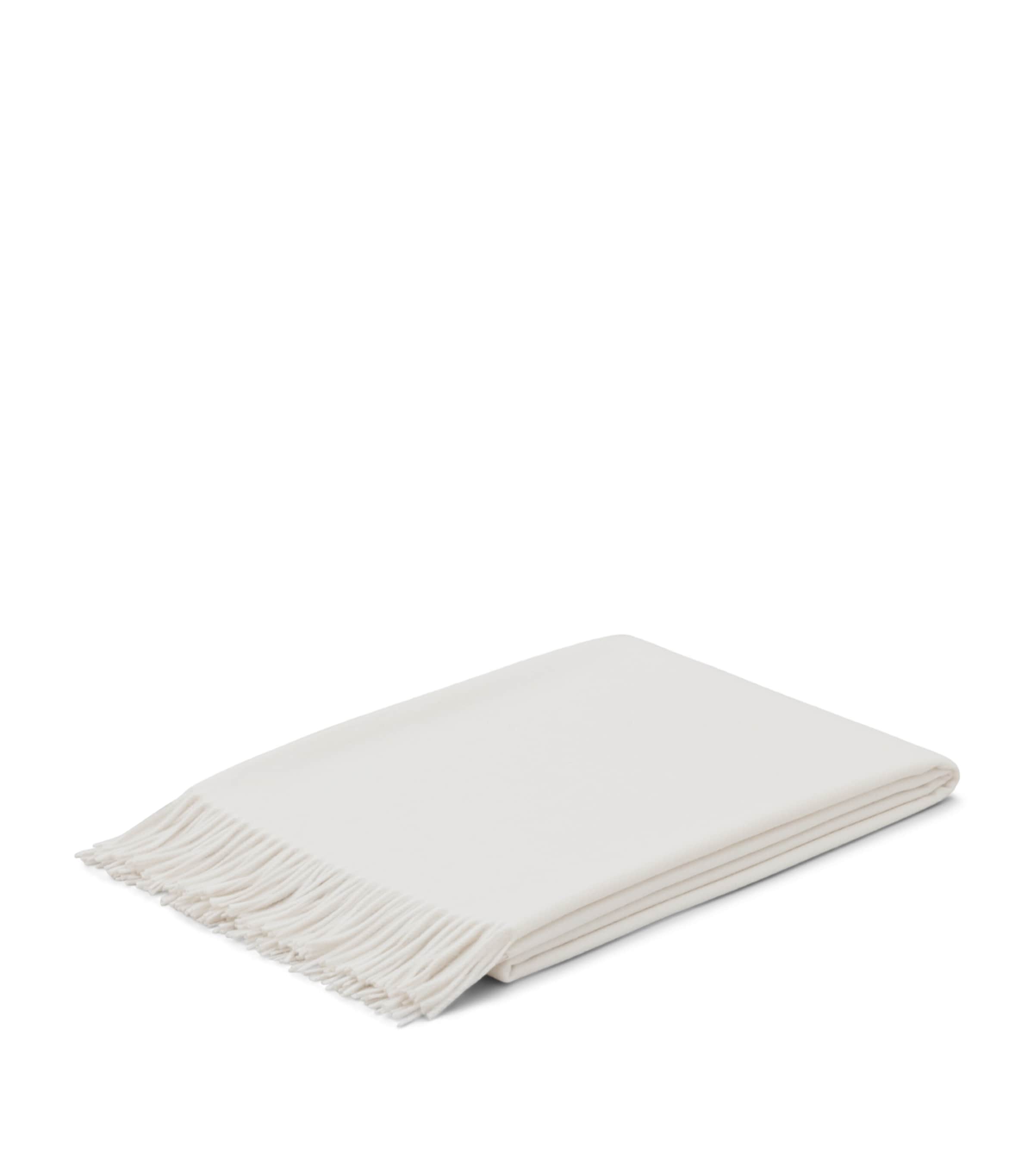 Cashmere Arran Throw Blanket