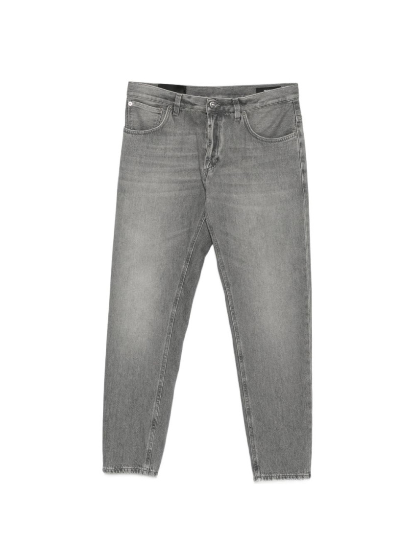 Grey Mid Rise Jeans