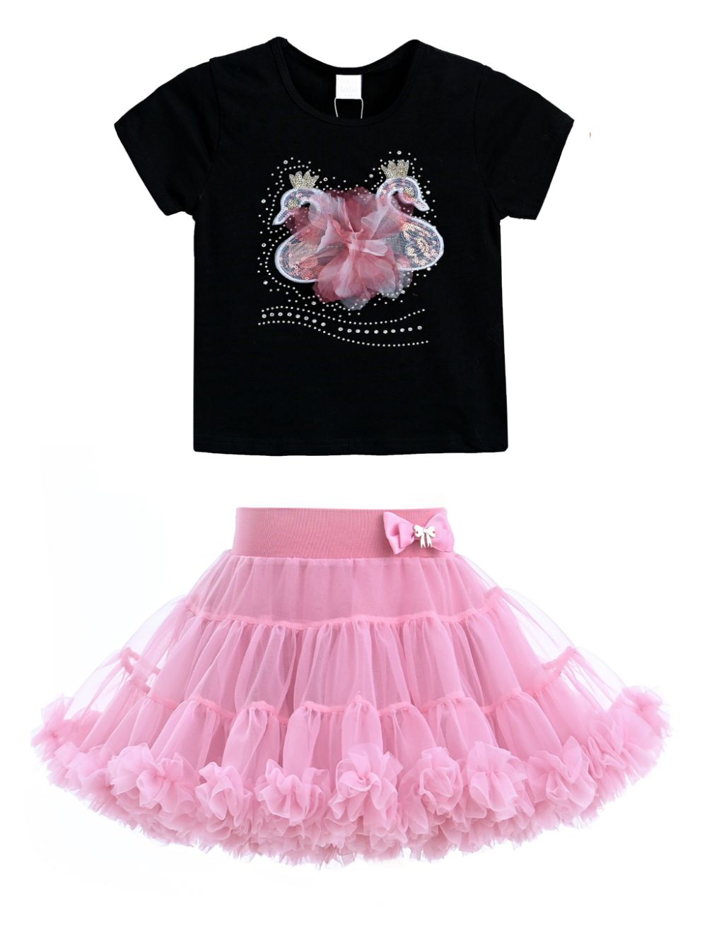 Kirby Swan skirt set - Black